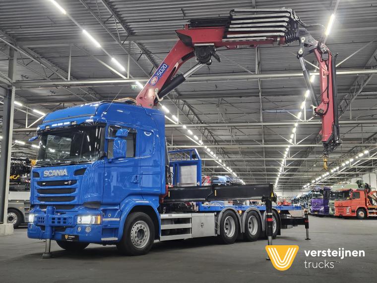 Scania G490 8x4*4 / HMF 5020 + JIB